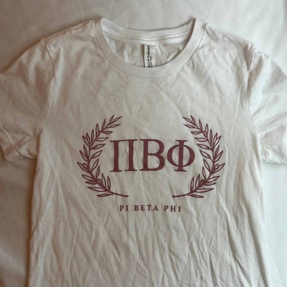 ⭐️(3/$25) BELLA+CANVAS Pi Beta Phi T-Shirt